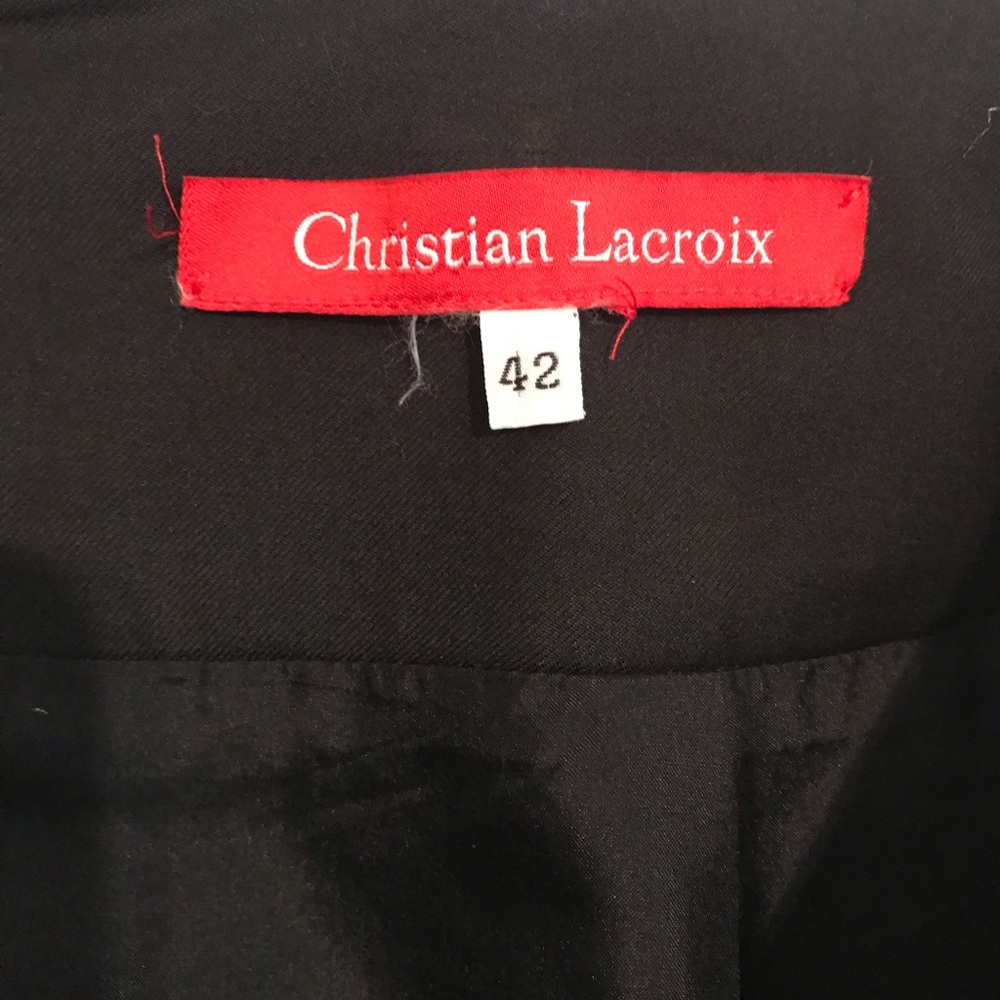 Christian Lacroix!